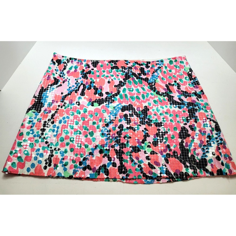 LILLY PULITZER "Sweet Nothings" Skirt - Size 10, New w/Tags - Pink, Green, Black